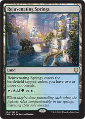 Rejuvenating Springs [Commander Legends] MTG Single Magic: The Gathering  | Multizone: Comics And Games