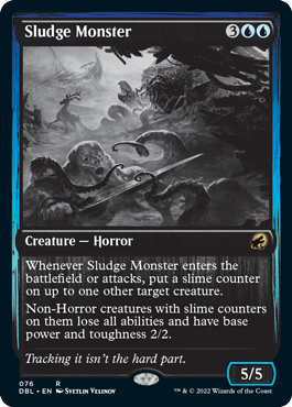 Sludge Monster [Innistrad: Double Feature] MTG Single Magic: The Gathering  | Multizone: Comics And Games