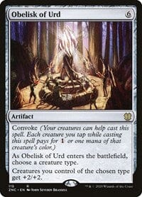 Obelisk of Urd [Zendikar Rising Commander] MTG Single Magic: The Gathering  | Multizone: Comics And Games