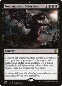 Necromantic Selection [Zendikar Rising Commander] MTG Single Magic: The Gathering  | Multizone: Comics And Games