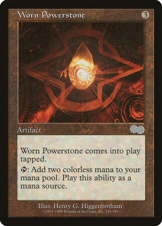 Worn Powerstone [Urza's Saga] MTG Single Magic: The Gathering  | Multizone: Comics And Games