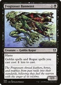 Frogtosser Banneret [Zendikar Rising Commander] MTG Single Magic: The Gathering  | Multizone: Comics And Games