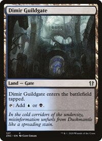 Dimir Guildgate [Zendikar Rising Commander] MTG Single Magic: The Gathering  | Multizone: Comics And Games