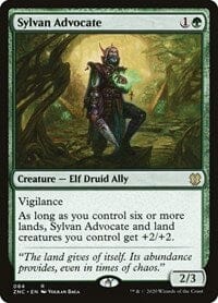 Sylvan Advocate [Zendikar Rising Commander] MTG Single Magic: The Gathering  | Multizone: Comics And Games