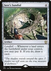 Seer's Sundial [Zendikar Rising Commander] MTG Single Magic: The Gathering  | Multizone: Comics And Games