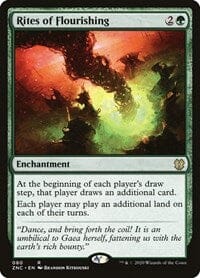 Rites of Flourishing [Zendikar Rising Commander] MTG Single Magic: The Gathering  | Multizone: Comics And Games