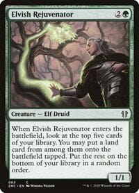 Elvish Rejuvenator [Zendikar Rising Commander] MTG Single Magic: The Gathering  | Multizone: Comics And Games