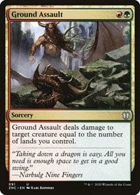 Ground Assault [Zendikar Rising Commander] MTG Single Magic: The Gathering  | Multizone: Comics And Games