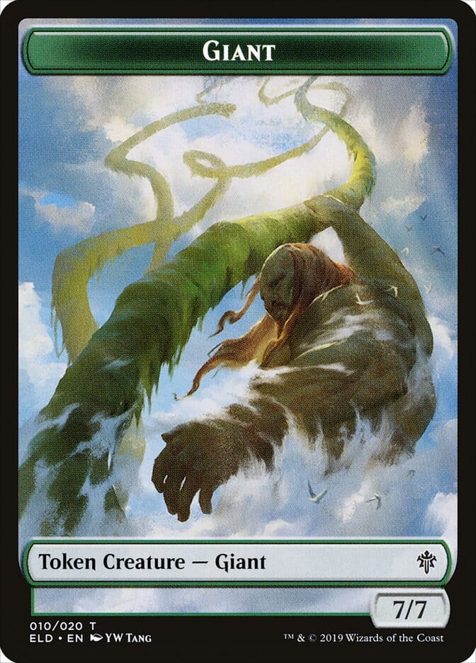 Giant [Throne of Eldraine Tokens] MTG Single Magic: The Gathering  | Multizone: Comics And Games