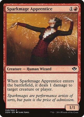 Sparkmage Apprentice [Duel Decks: Speed vs. Cunning] MTG Single Magic: The Gathering  | Multizone: Comics And Games