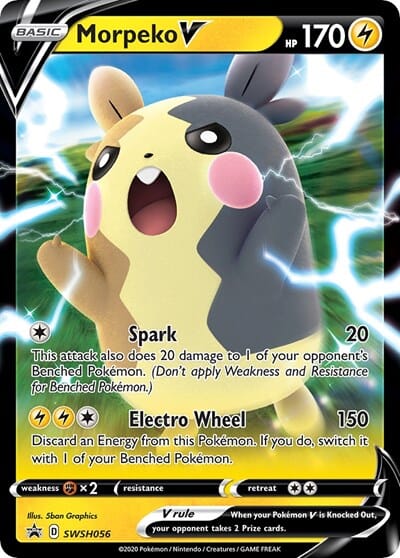 Morpeko V - SWSH056 [SWSH: Sword & Shield Promo Cards] Pokemon Single Pokémon  | Multizone: Comics And Games