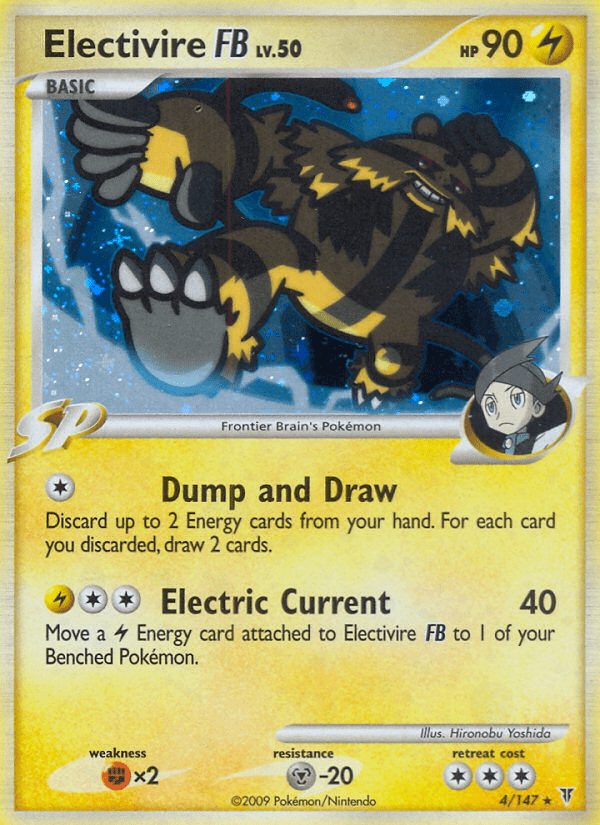Electivire FB (4/147) [Platinum: Supreme Victors] Pokemon Single Pokémon  | Multizone: Comics And Games