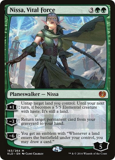 Nissa, Vital Force [Promo Pack: Zendikar Rising] MTG Single Magic: The Gathering  | Multizone: Comics And Games