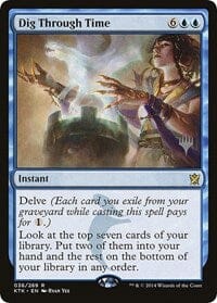 Dig Through Time [Promo Pack: Zendikar Rising] MTG Single Magic: The Gathering  | Multizone: Comics And Games