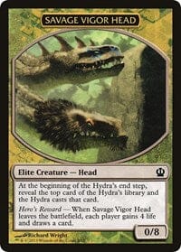 Savage Vigor Head [Hero's Path Promos] MTG Single Magic: The Gathering  | Multizone: Comics And Games