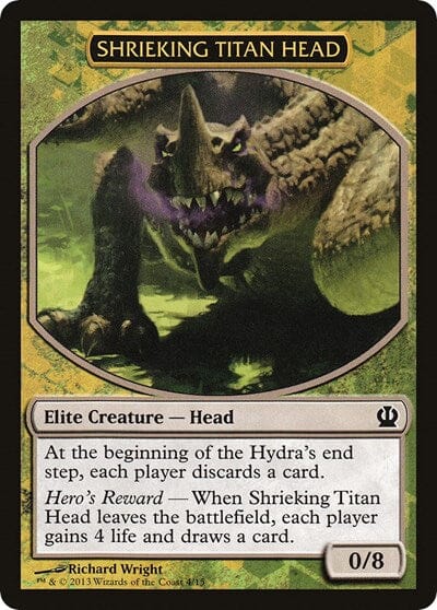 Shrieking Titan Head [Hero's Path Promos] MTG Single Magic: The Gathering  | Multizone: Comics And Games