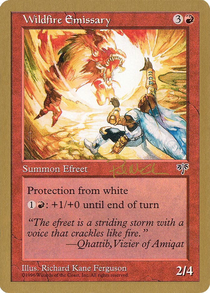 Wildfire Emissary (Paul McCabe) [World Championship Decks 1997] MTG Single Magic: The Gathering  | Multizone: Comics And Games