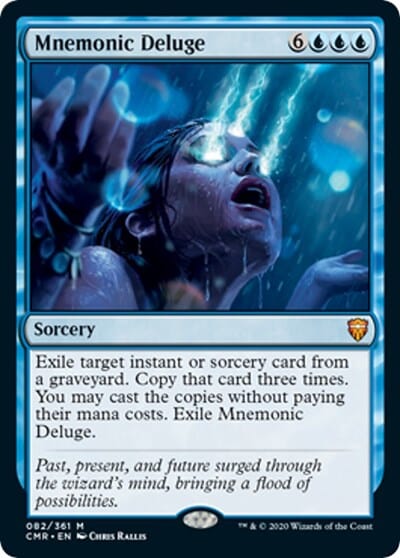 Mnemonic Deluge [Commander Legends] MTG Single Magic: The Gathering  | Multizone: Comics And Games