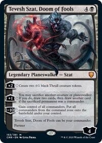 Tevesh Szat, Doom of Fools [Commander Legends] MTG Single Magic: The Gathering  | Multizone: Comics And Games