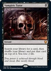 Vampiric Tutor [Commander Legends] MTG Single Magic: The Gathering  | Multizone: Comics And Games