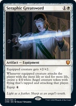 Seraphic Greatsword [Commander Legends] MTG Single Magic: The Gathering  | Multizone: Comics And Games