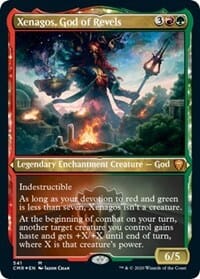 Xenagos, God of Revels (Foil Etched) [Commander Legends] MTG Single Magic: The Gathering  | Multizone: Comics And Games