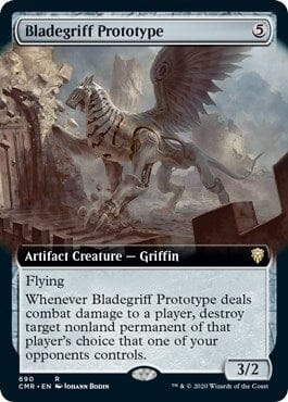 Bladegriff Prototype (Extended Art) [Commander Legends] MTG Single Magic: The Gathering  | Multizone: Comics And Games
