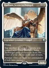 Radiant, Serra Archangel (Foil Etched) [Commander Legends] MTG Single Magic: The Gathering  | Multizone: Comics And Games