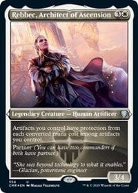 Rebbec, Architect of Ascension (Foil Etched) [Commander Legends] MTG Single Magic: The Gathering  | Multizone: Comics And Games