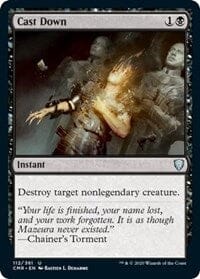 Cast Down [Commander Legends] MTG Single Magic: The Gathering  | Multizone: Comics And Games
