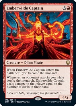 Emberwilde Captain [Commander Legends] MTG Single Magic: The Gathering  | Multizone: Comics And Games