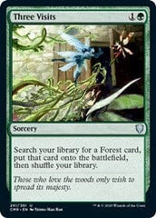 Three Visits [Commander Legends] MTG Single Magic: The Gathering  | Multizone: Comics And Games