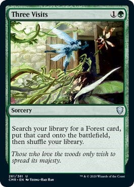 Three Visits [Commander Legends] MTG Single Magic: The Gathering  | Multizone: Comics And Games
