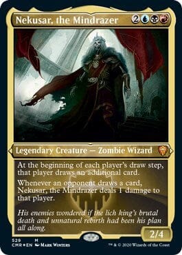 Nekusar, the Mindrazer (Foil Etched) [Commander Legends] MTG Single Magic: The Gathering  | Multizone: Comics And Games