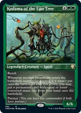Kodama of the East Tree (Foil Etched) [Commander Legends] MTG Single Magic: The Gathering  | Multizone: Comics And Games
