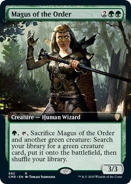 Magus of the Order (Extended Art) [Commander Legends] MTG Single Magic: The Gathering  | Multizone: Comics And Games