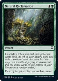 Natural Reclamation [Commander Legends] MTG Single Magic: The Gathering  | Multizone: Comics And Games