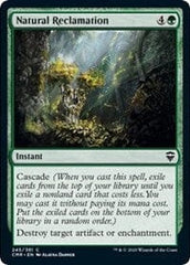 Natural Reclamation [Commander Legends] MTG Single Magic: The Gathering  | Multizone: Comics And Games