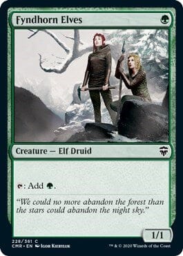 Fyndhorn Elves [Commander Legends] MTG Single Magic: The Gathering  | Multizone: Comics And Games