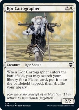 Kor Cartographer [Commander Legends] MTG Single Magic: The Gathering  | Multizone: Comics And Games