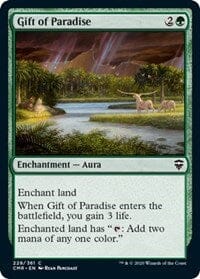 Gift of Paradise [Commander Legends] MTG Single Magic: The Gathering  | Multizone: Comics And Games