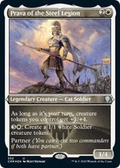 Prava of the Steel Legion (Foil Etched) [Commander Legends] MTG Single Magic: The Gathering  | Multizone: Comics And Games