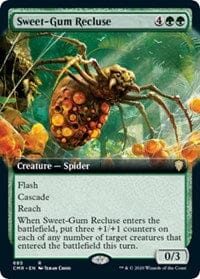 Sweet-Gum Recluse (Extended Art) [Commander Legends] MTG Single Magic: The Gathering  | Multizone: Comics And Games