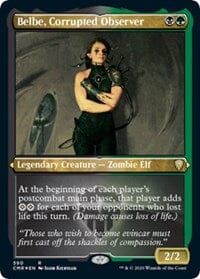 Belbe, Corrupted Observer (Foil Etched) [Commander Legends] MTG Single Magic: The Gathering  | Multizone: Comics And Games