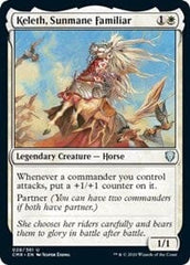 Keleth, Sunmane Familiar [Commander Legends] MTG Single Magic: The Gathering  | Multizone: Comics And Games