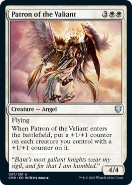 Patron of the Valiant [Commander Legends] MTG Single Magic: The Gathering  | Multizone: Comics And Games