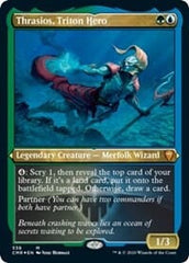 Thrasios, Triton Hero (Foil Etched) [Commander Legends] MTG Single Magic: The Gathering  | Multizone: Comics And Games