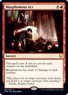 Blasphemous Act [Commander Legends] MTG Single Magic: The Gathering  | Multizone: Comics And Games