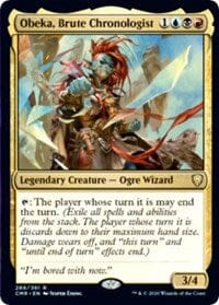 Obeka, Brute Chronologist [Commander Legends] MTG Single Magic: The Gathering  | Multizone: Comics And Games