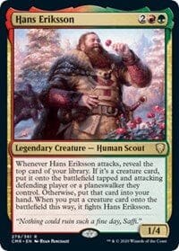 Hans Eriksson [Commander Legends] MTG Single Magic: The Gathering  | Multizone: Comics And Games